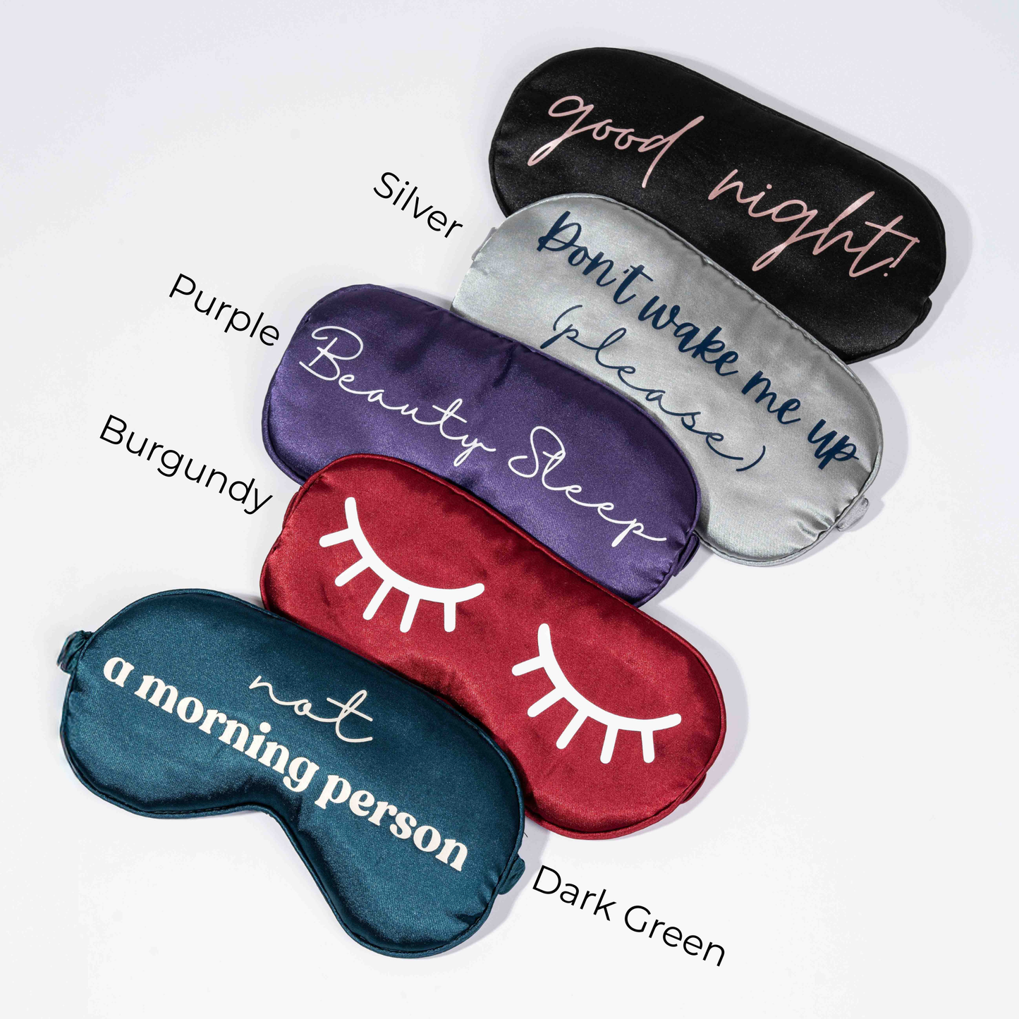 Customized Satin Eye Mask