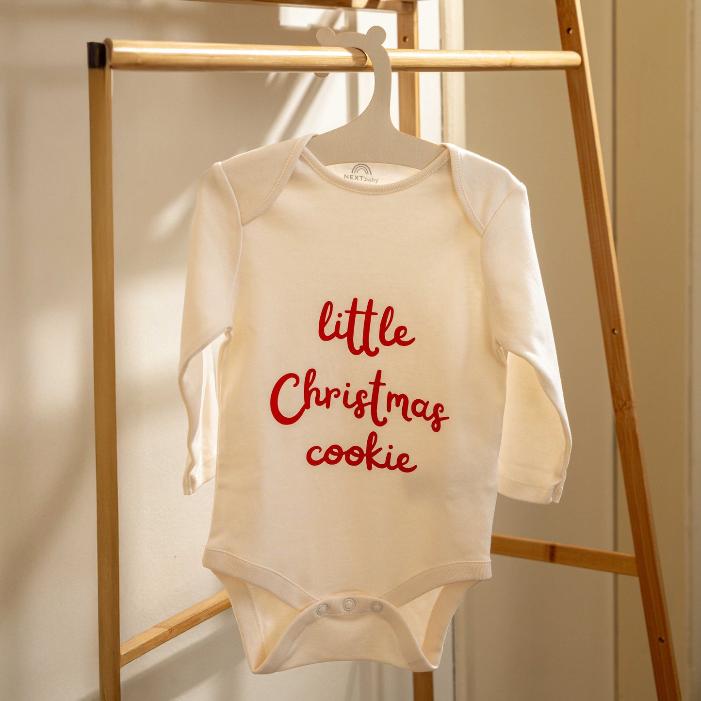 Little Christmas Cookie Cream Bodysuit