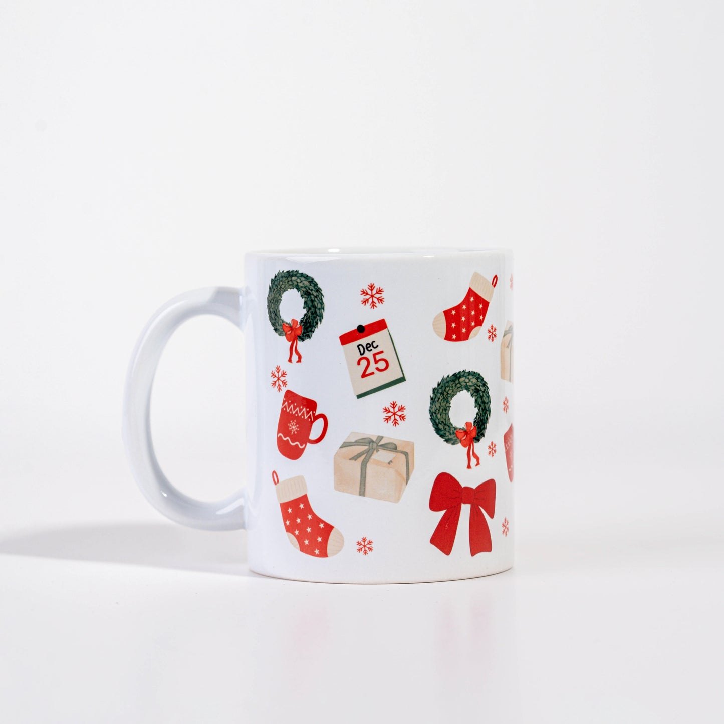Christmas Wrap White Mug