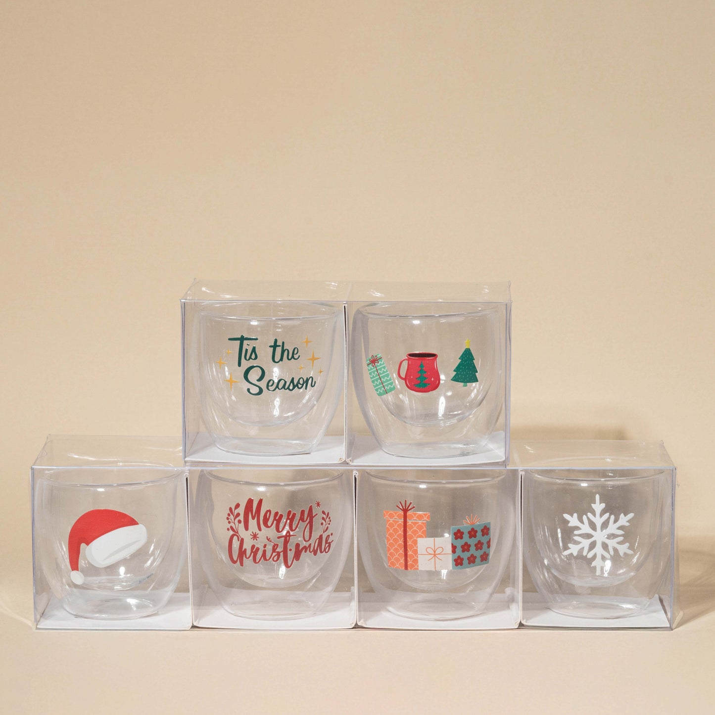 Christmas Espresso Cups Set