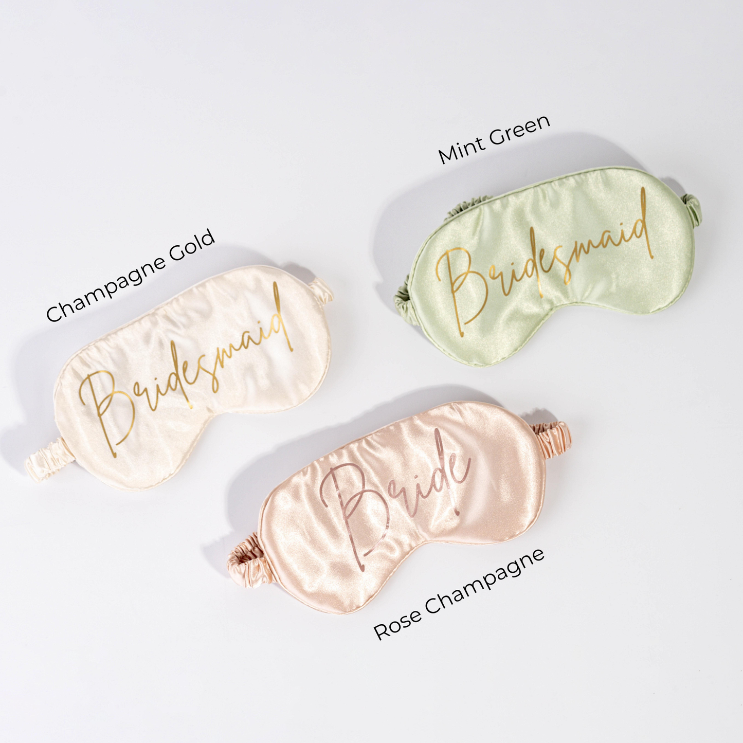 Customized Satin Eye Mask