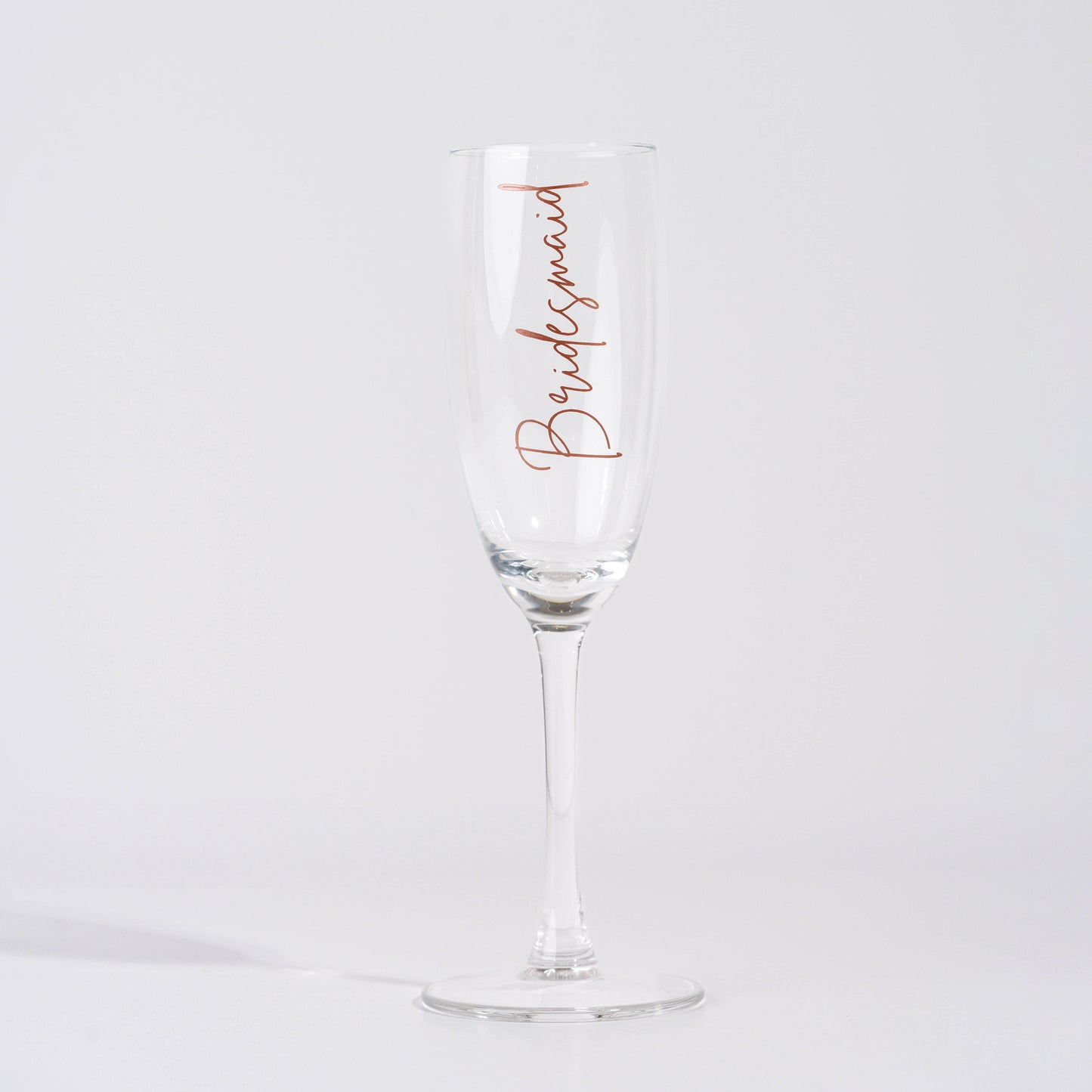 Customized Round Champagne Glass