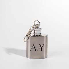 Customized Stainless Flask Keychain