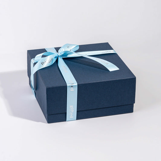 Navy Rigid Box 22x22x10 CM