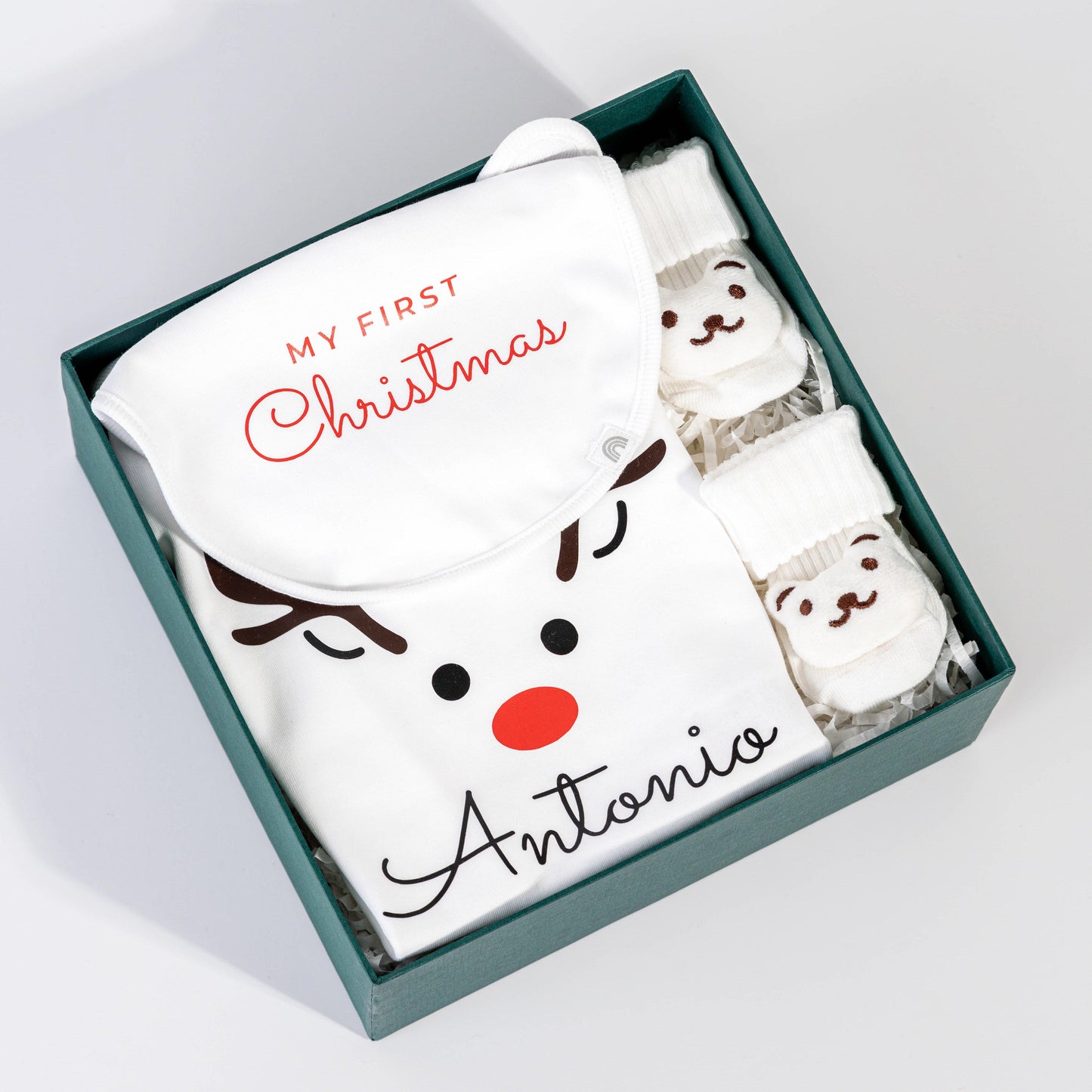 Customized Reindeer Gift Box