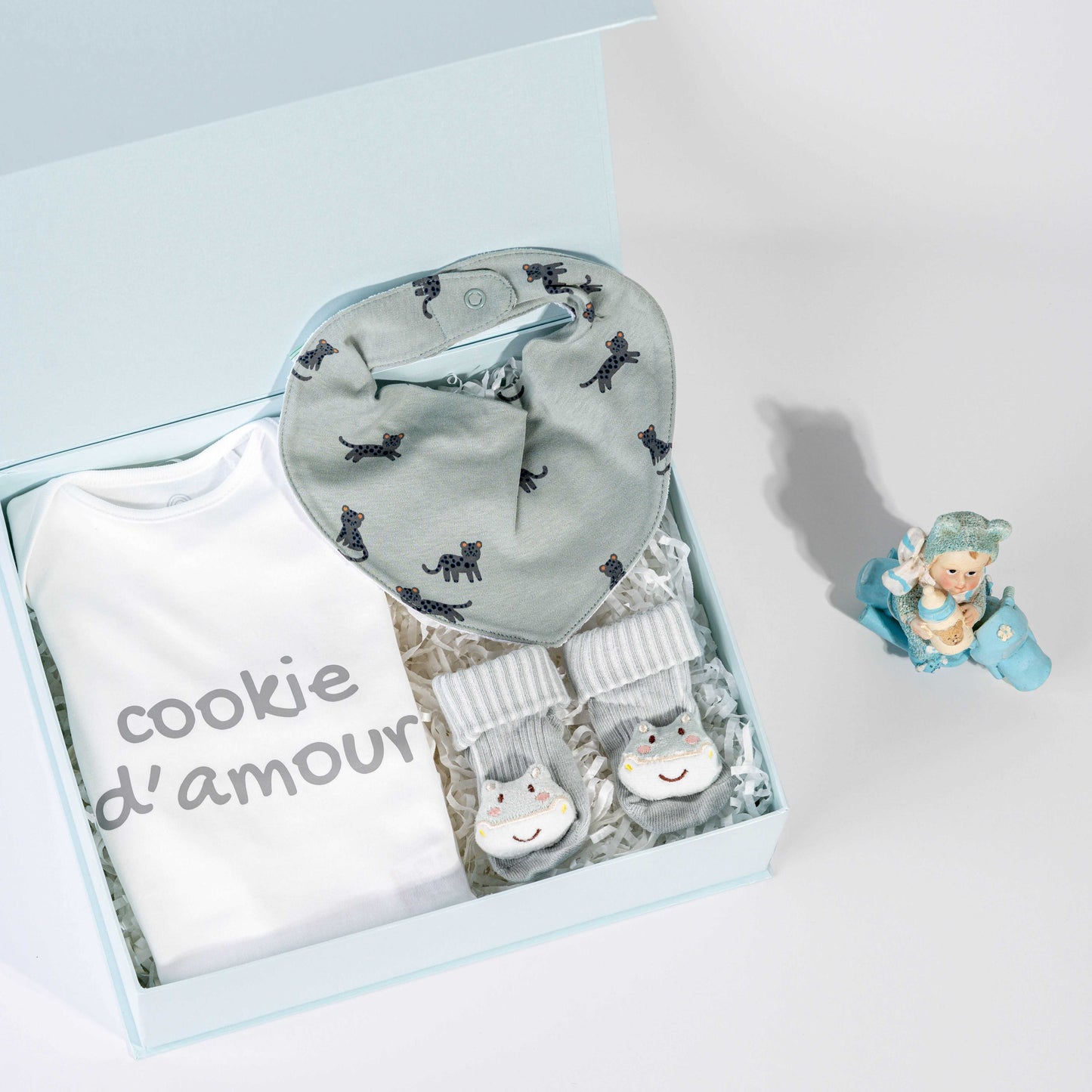 Cookie d'amour Light Blue Magnetic Box