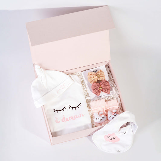 Sleepy Cloud Light Pink Magnetic Box