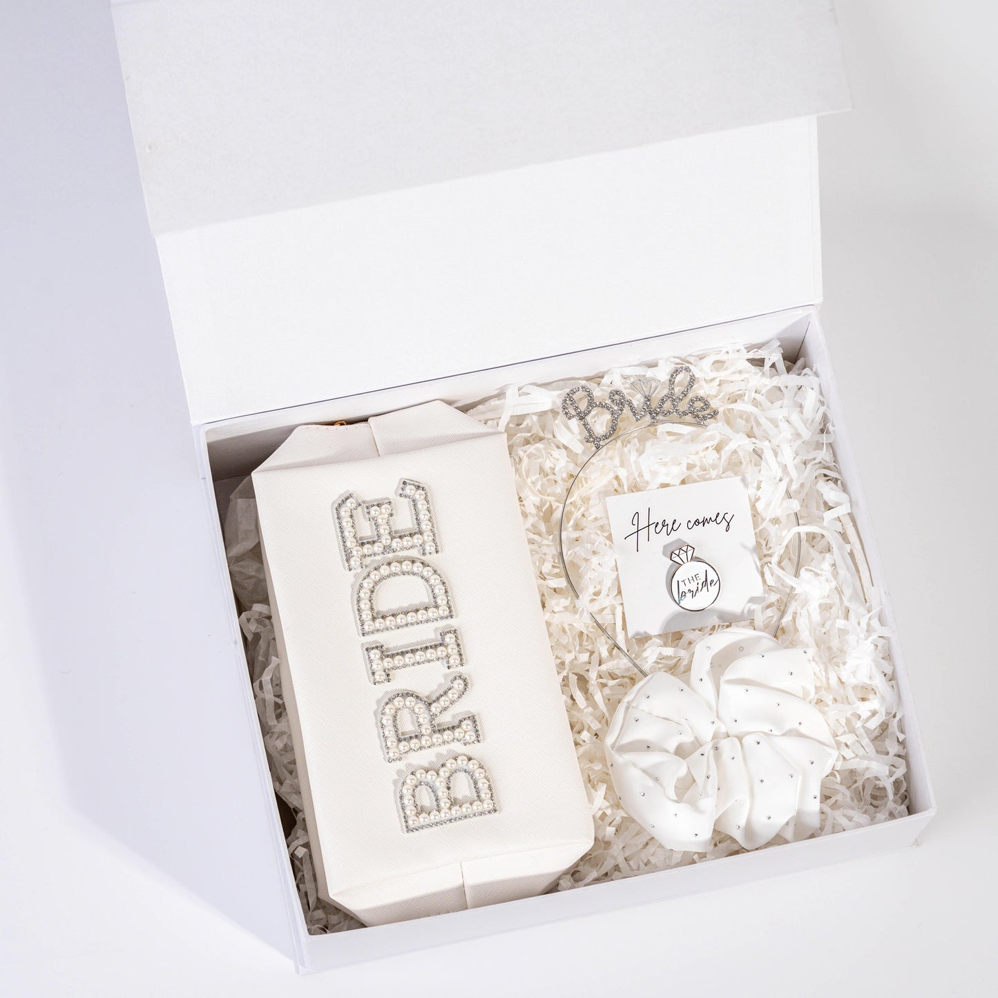 Silver Glam Bridal Box