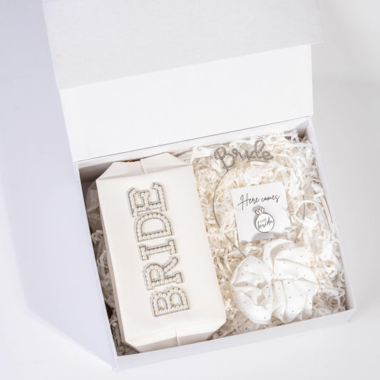 Silver Glam Bridal Box