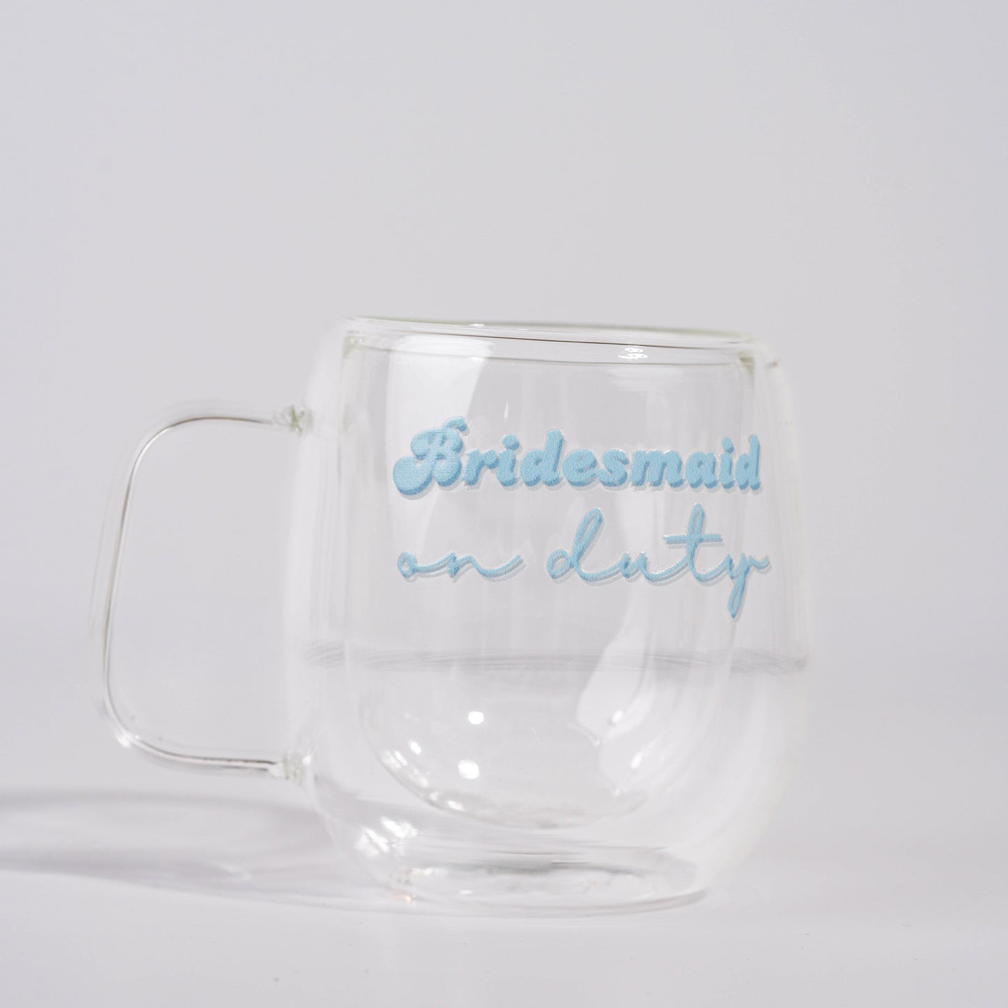"Bridesmaid on duty" Double Wall Mug