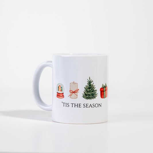 Tis The Season White Mug