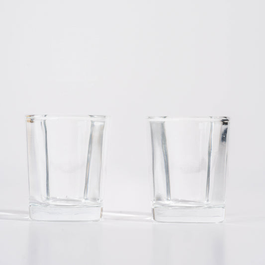 Set of 2 Glass Shots