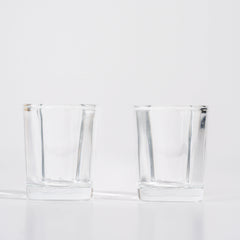 Set of 2 Glass Shots