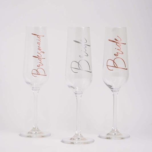 Customized Champagne Glass