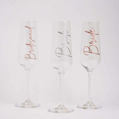 Customized Champagne Glass