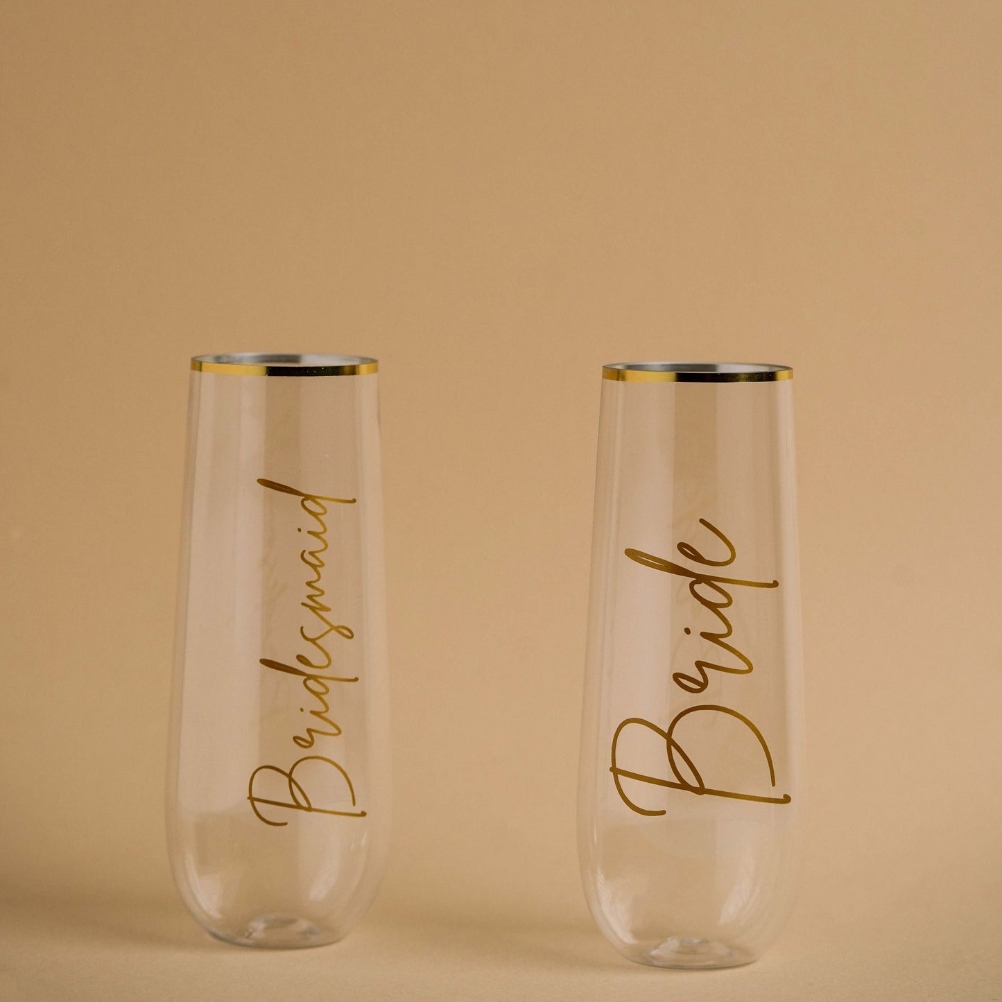 Customized Champagne Plastic Cup