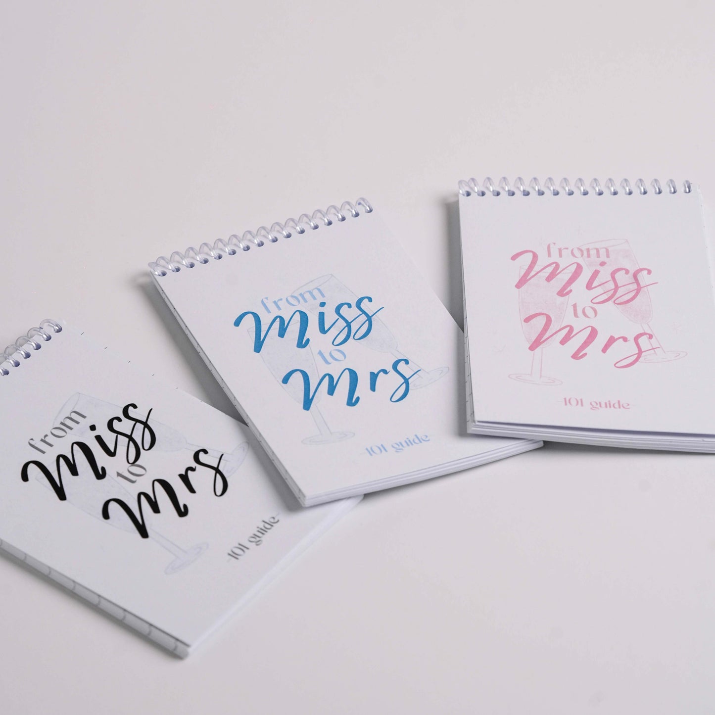 "From Miss to Mrs" A6 Notebook