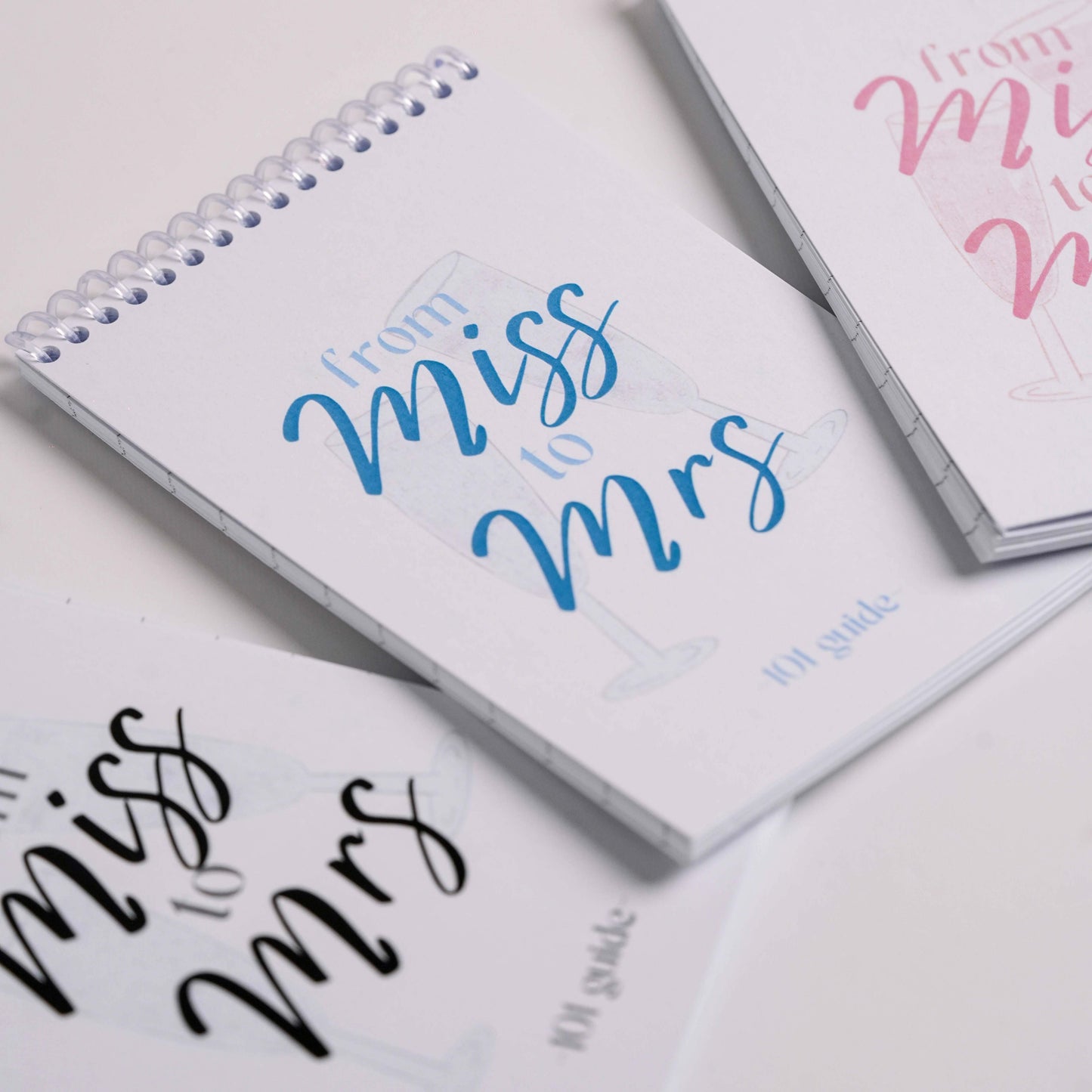 "From Miss to Mrs" A6 Notebook
