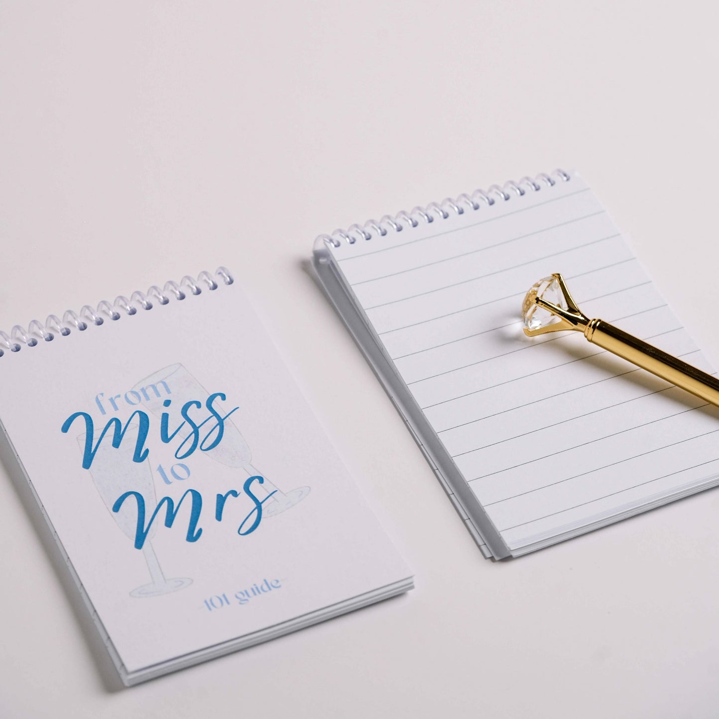 "From Miss to Mrs" A6 Notebook