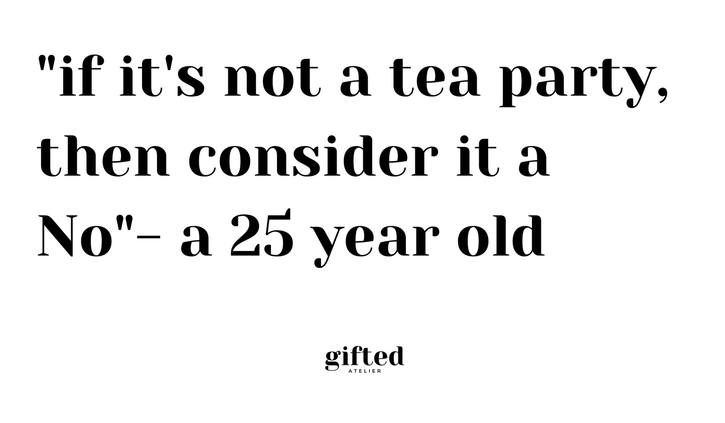Tea Time Card