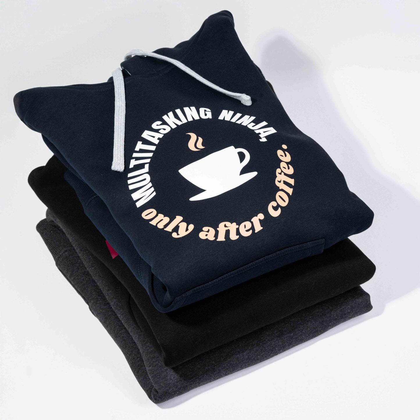 "Multitasking Ninja" Unisex Fleece Hoodie