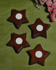 Christmas Wooden Candle