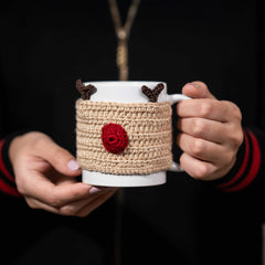 Handmade Reindeer Mug Warmer