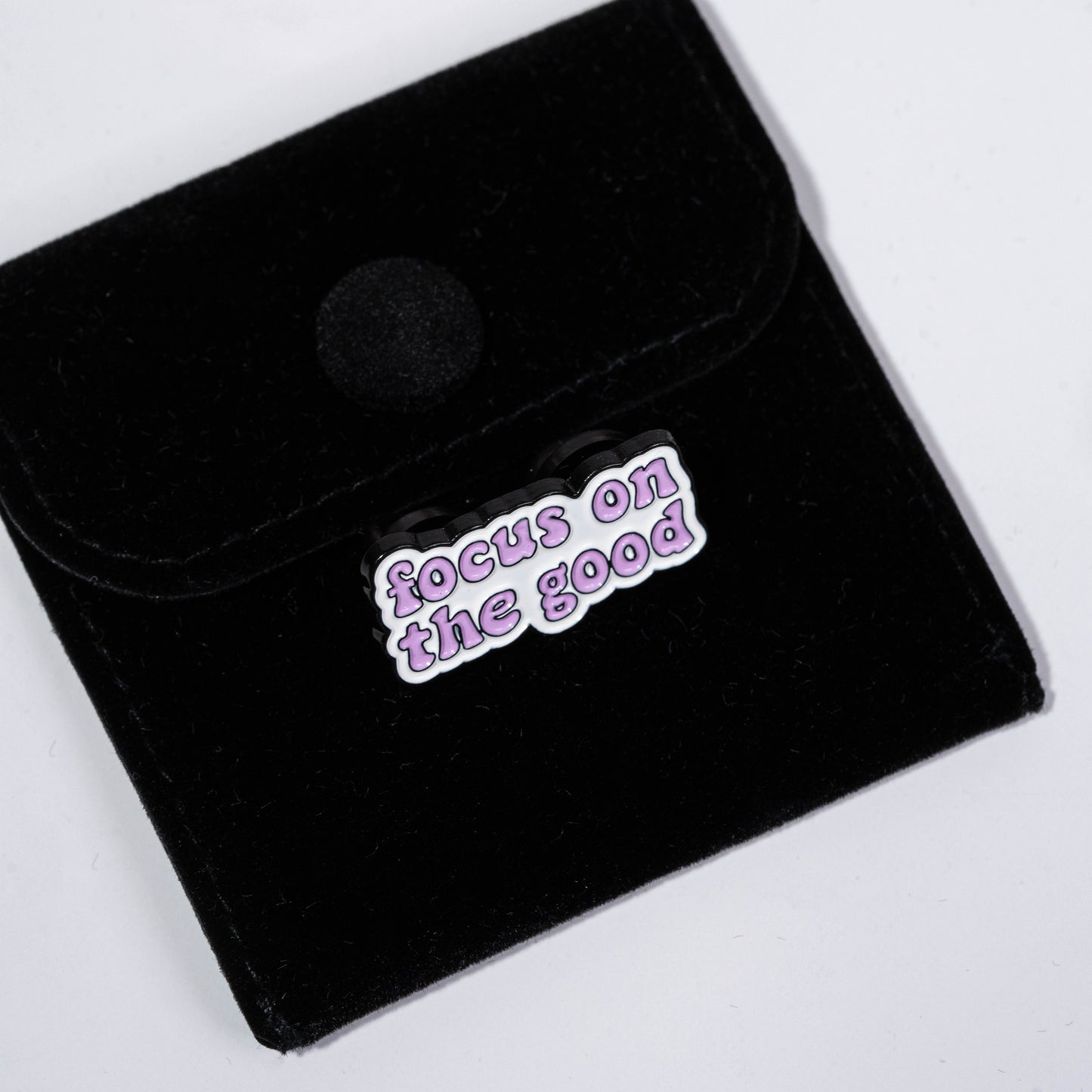 Quote Enamel Pin