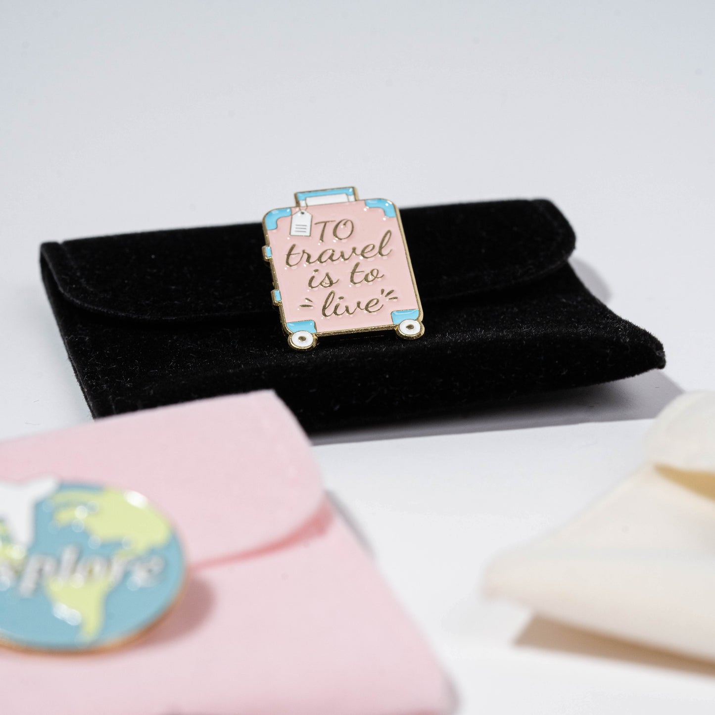 Travel Enamel Pin
