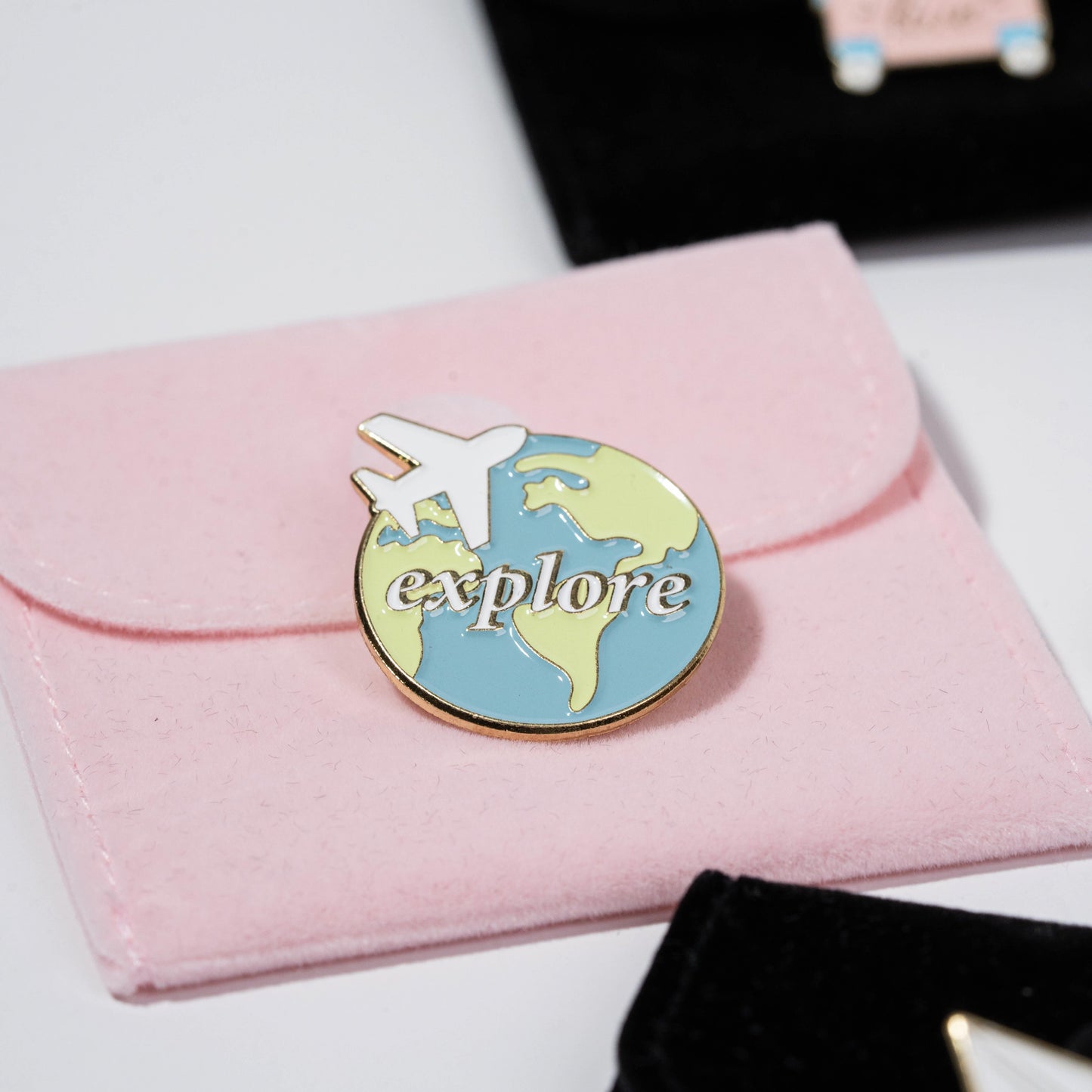 Travel Enamel Pin