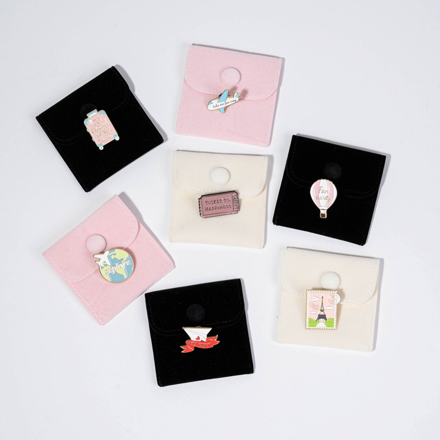 Travel Enamel Pin