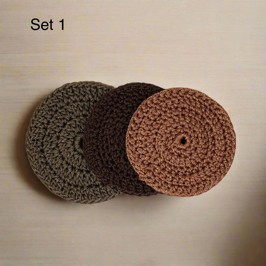 Handmade Coasters Set of 3