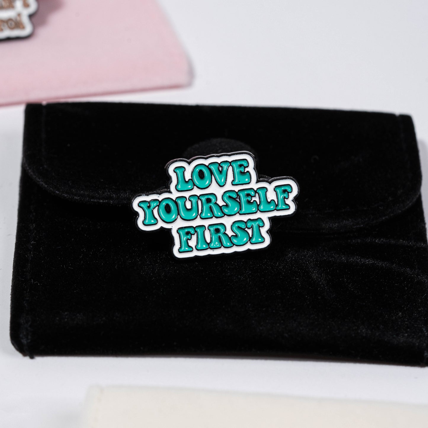 Quote Enamel Pin