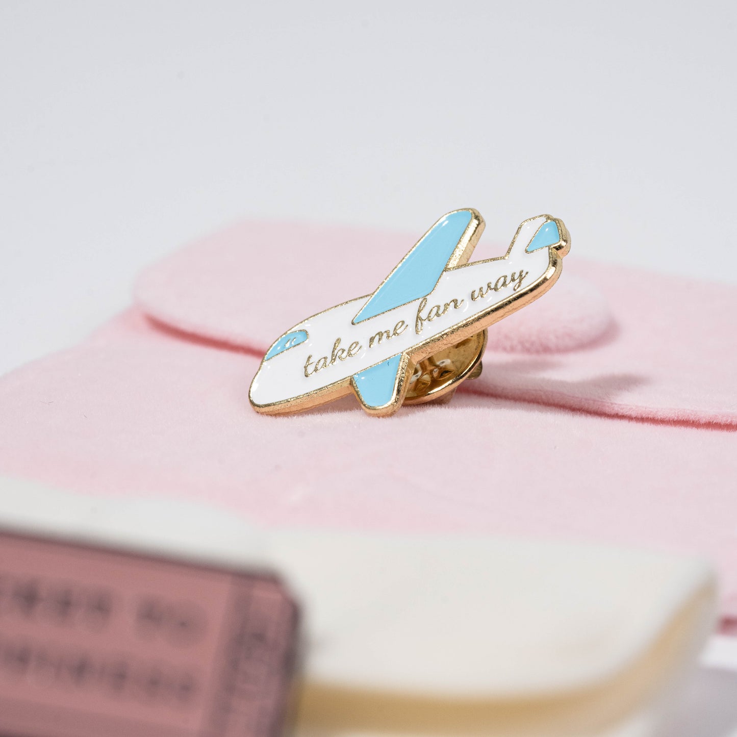 Travel Enamel Pin