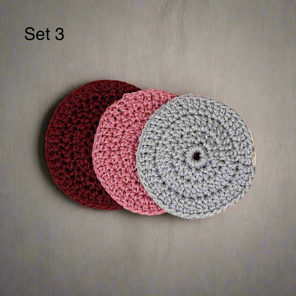 Handmade Coasters Set of 3