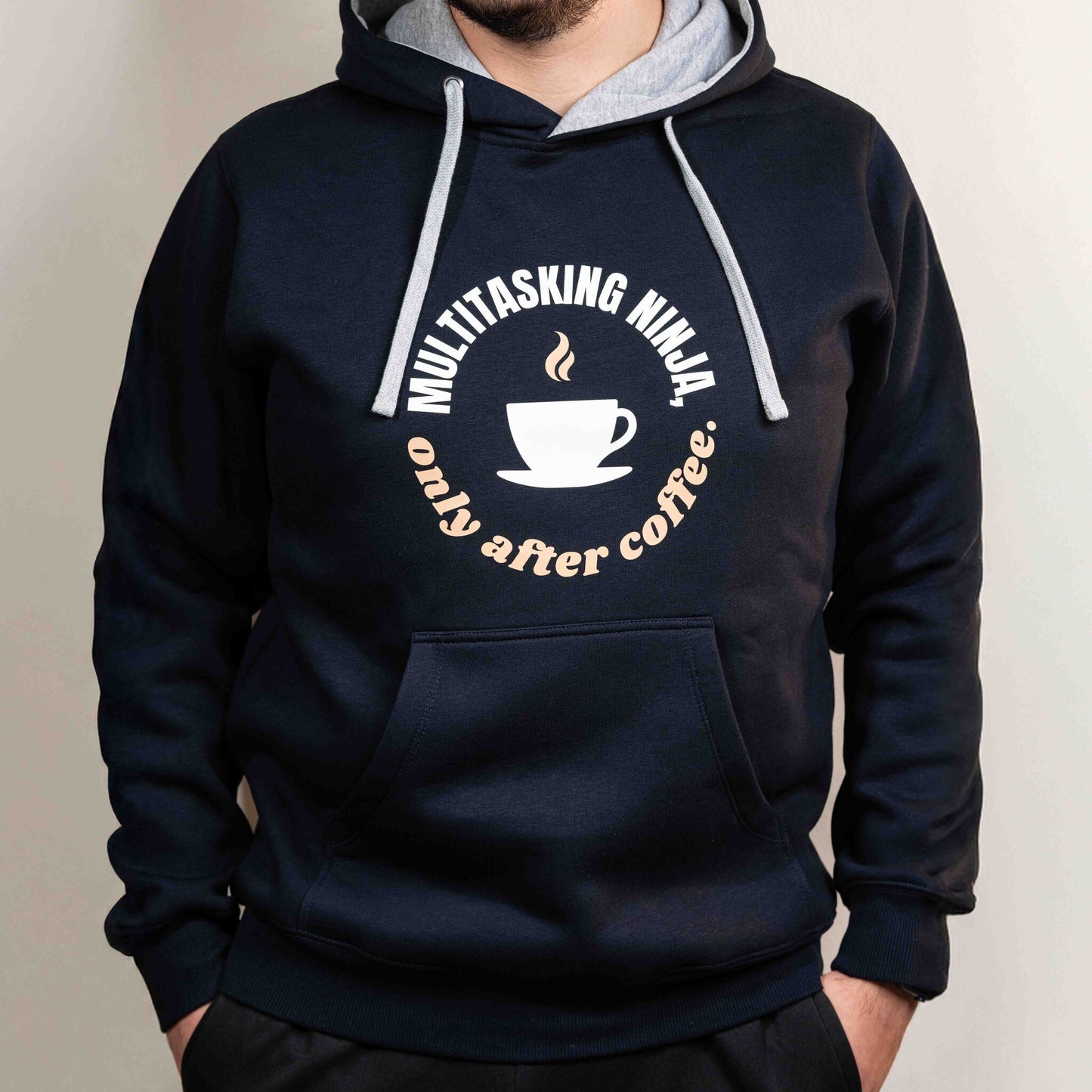 "Multitasking Ninja" Unisex Fleece Hoodie