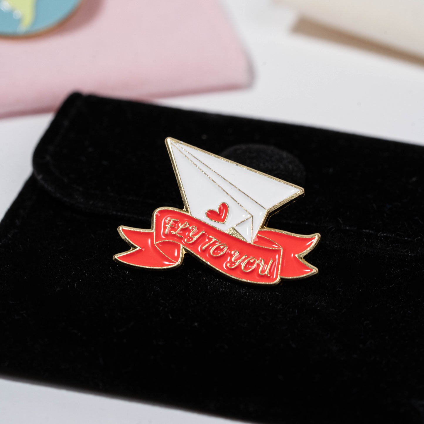Travel Enamel Pin