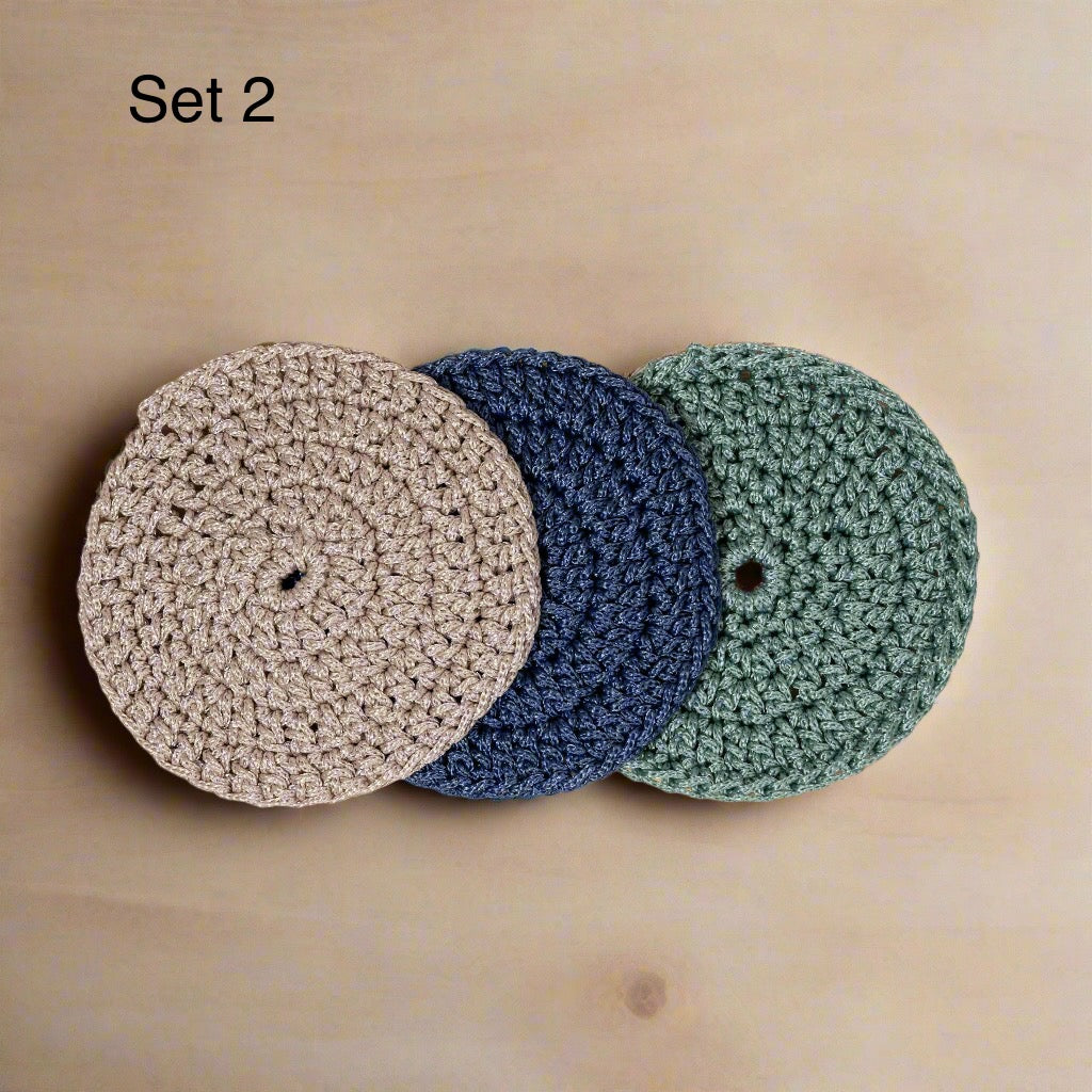 Handmade Coasters Set of 3