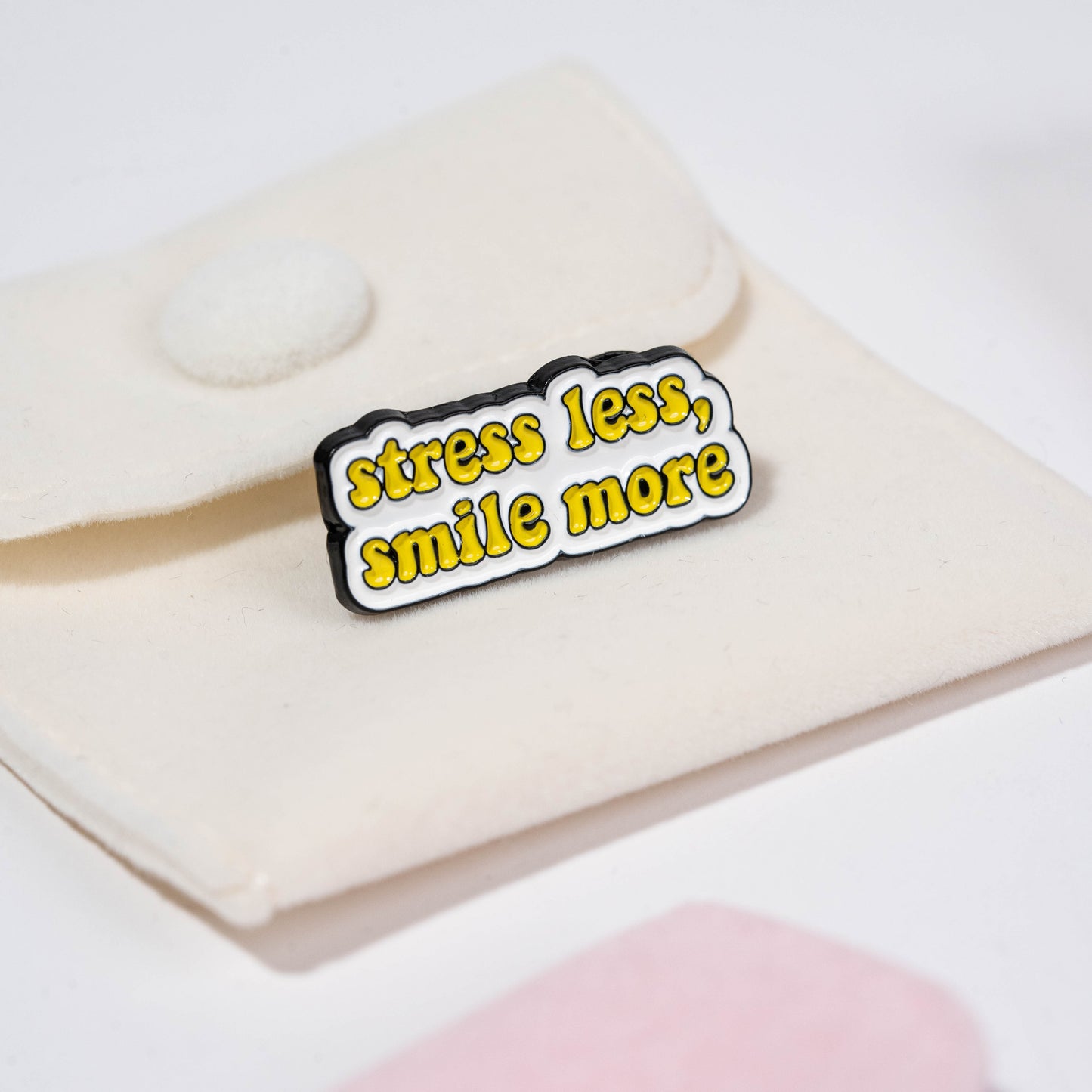 Quote Enamel Pin