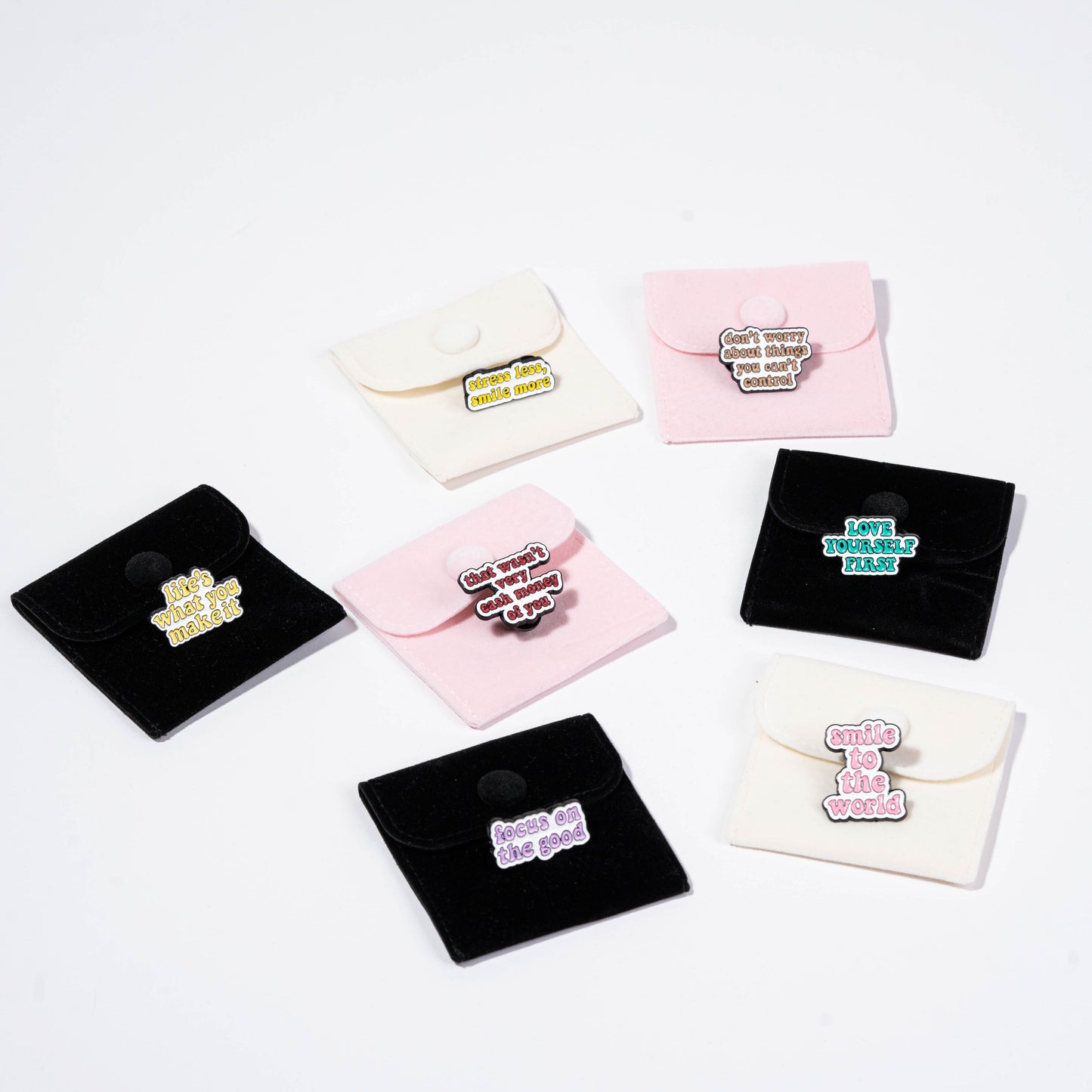 Quote Enamel Pin