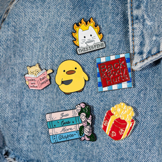 Character Enamel Pin